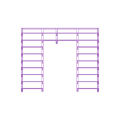 Fixtures Shelves Shelving Ikea Algot Wall Upright System 95 Inch U Shape Icon Svg Vector, Free Vectors File